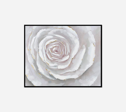 White rose black