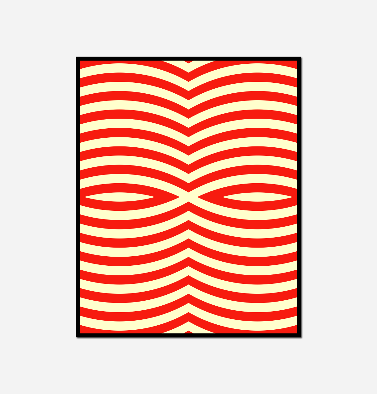 close red white striped pattern white