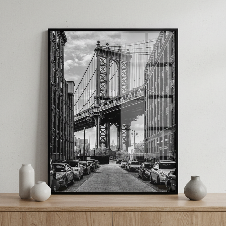 Bridge city cars parked side