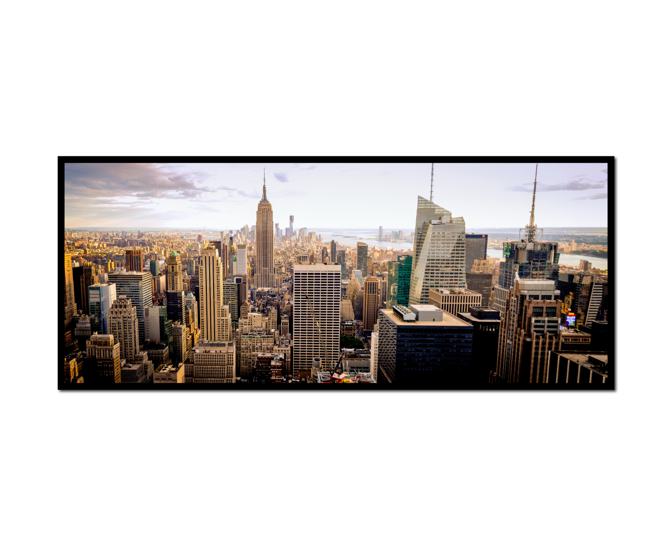 city lot tall buildings