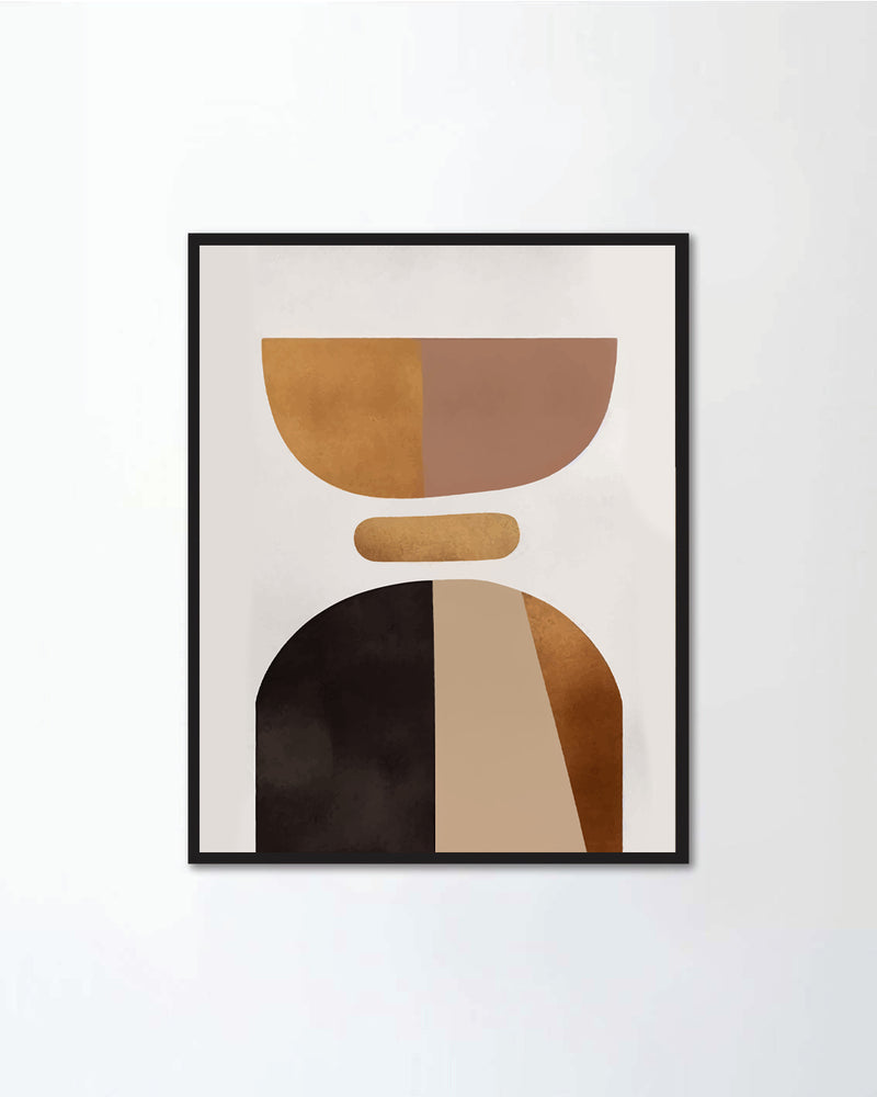 Abstract Brown (Canvas)