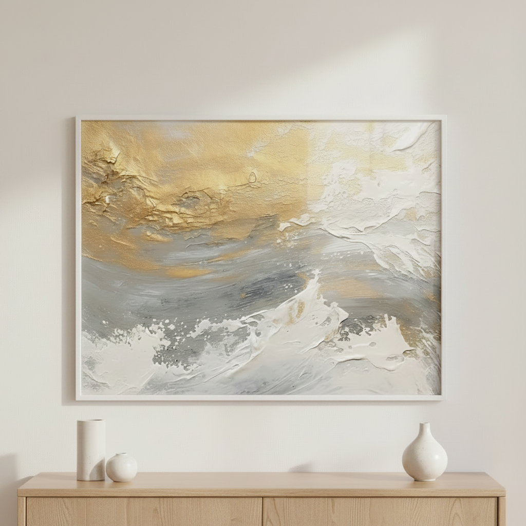 Water Painting Gold