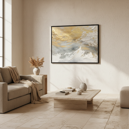 Water Painting Gold