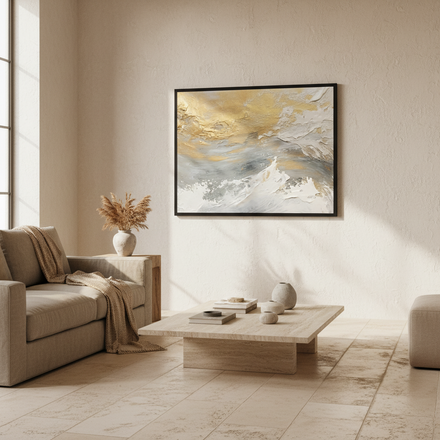 Water Painting Gold