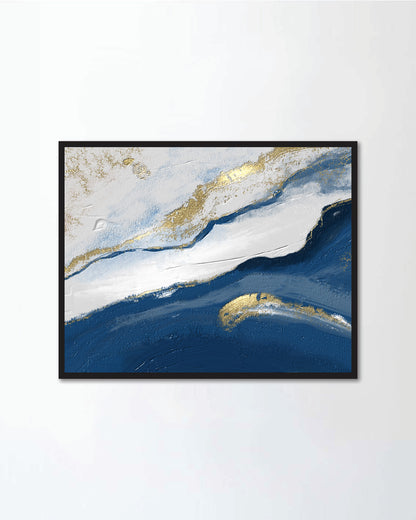 Blue Painting Luxury