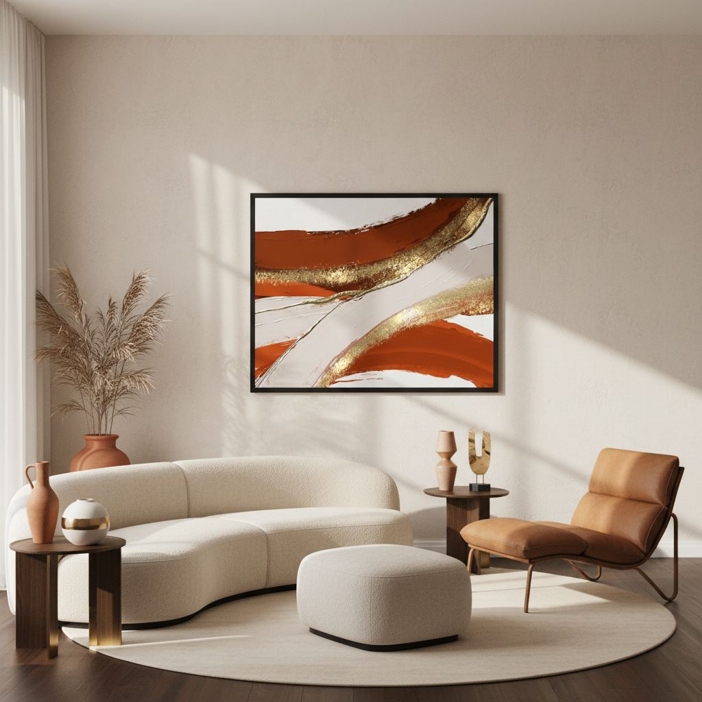 Orange Painting