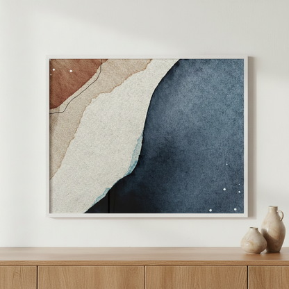 Water Painting Blue