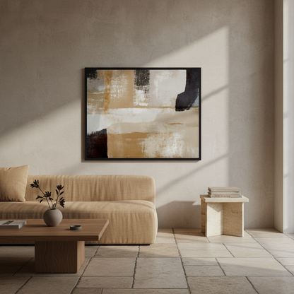 Abstract Painting Brown