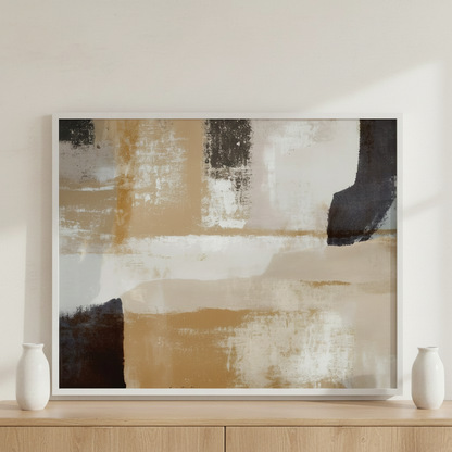Abstract Painting Brown