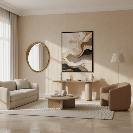 Gold Abstract Lx