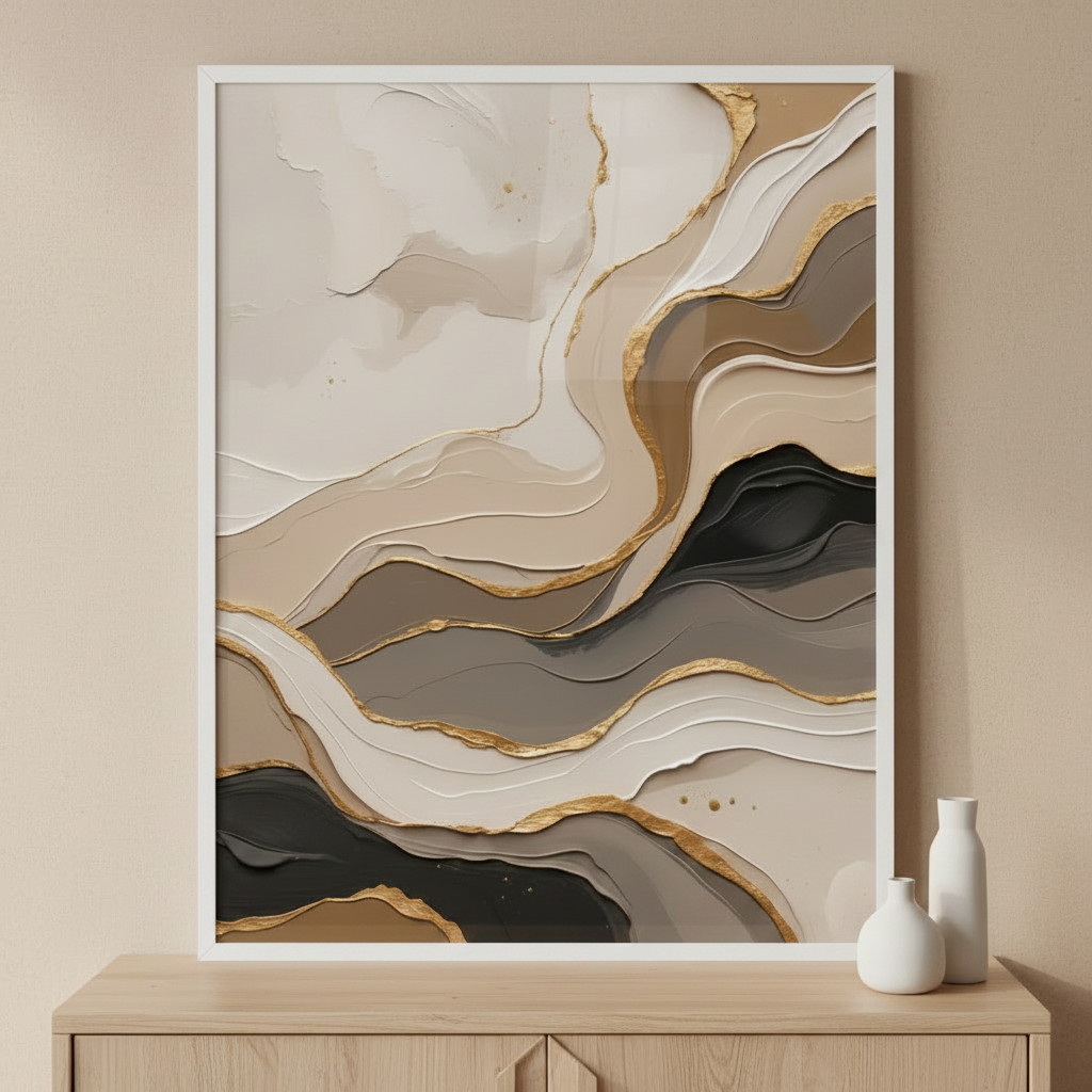 Gold Abstract Lx