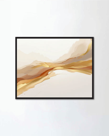 Water Gold Painting