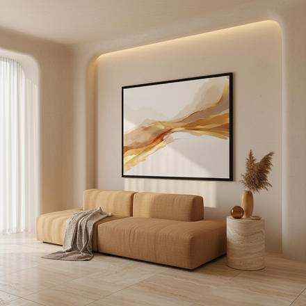 Water Gold Painting