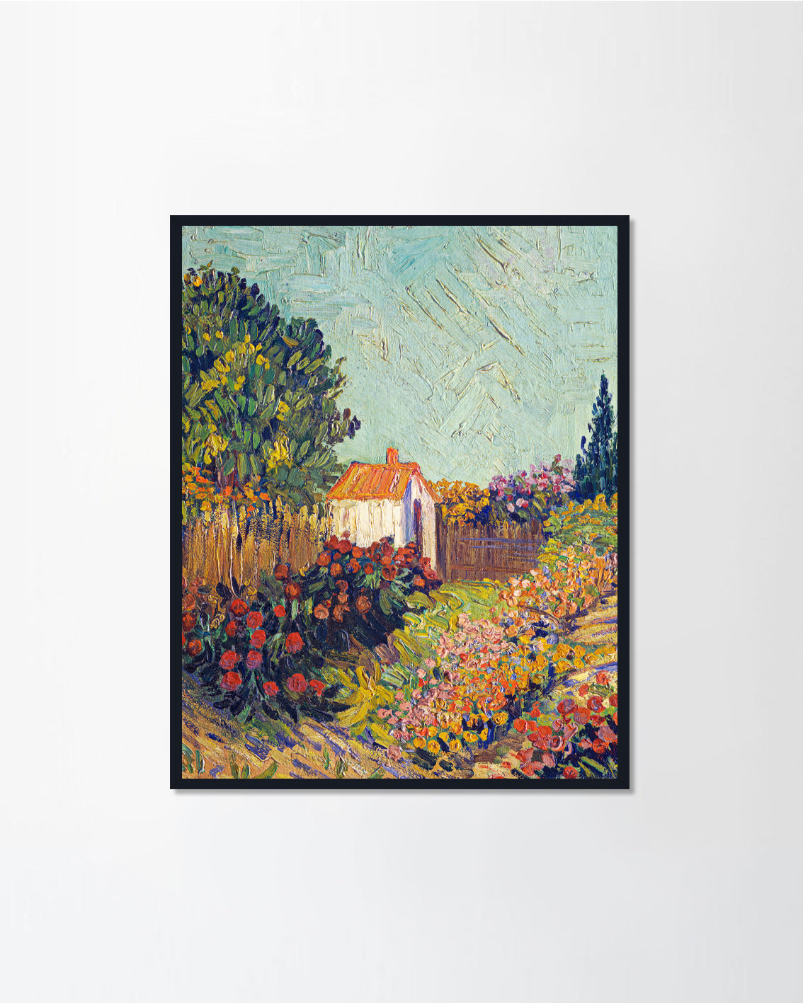 Garden with Flowers