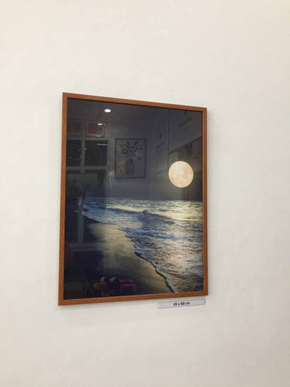 Beach with Milky Way star