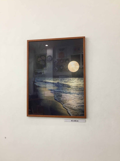 Beach with Milky Way star