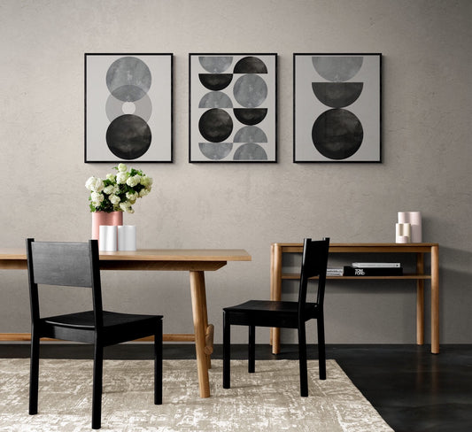 Trendy set of abstract creative minimalist (Set)