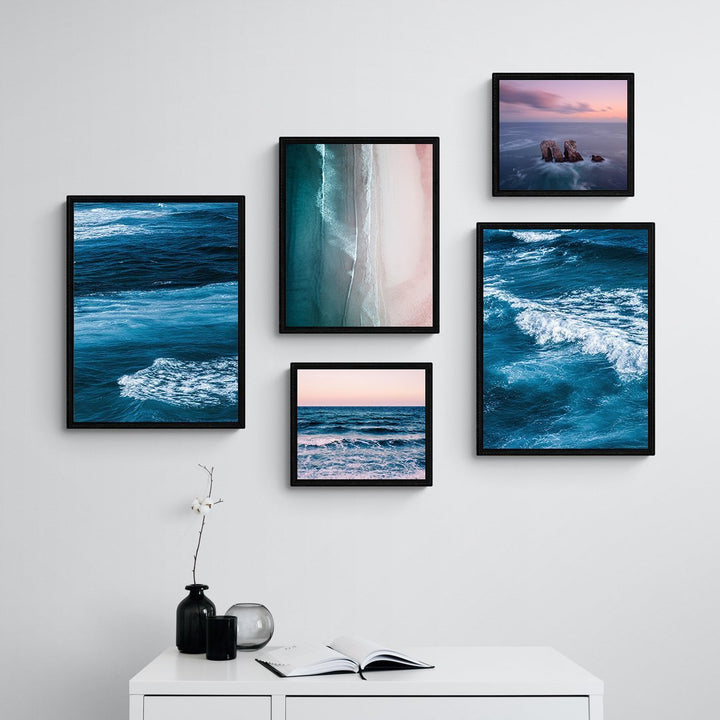 Coast of Scotland,Waves and sky,Ocean waves