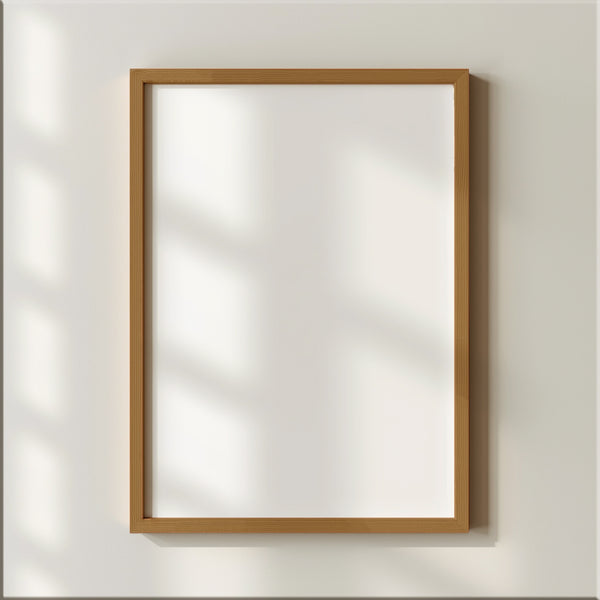 กรอบรูปสีไม้เข้ม