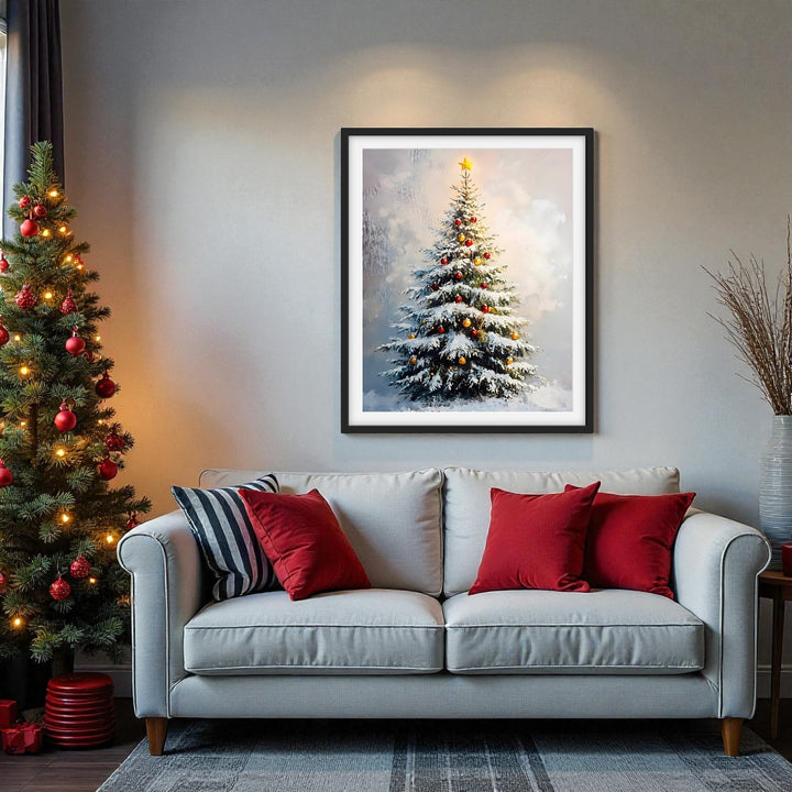 Classic Christmas Tree Print